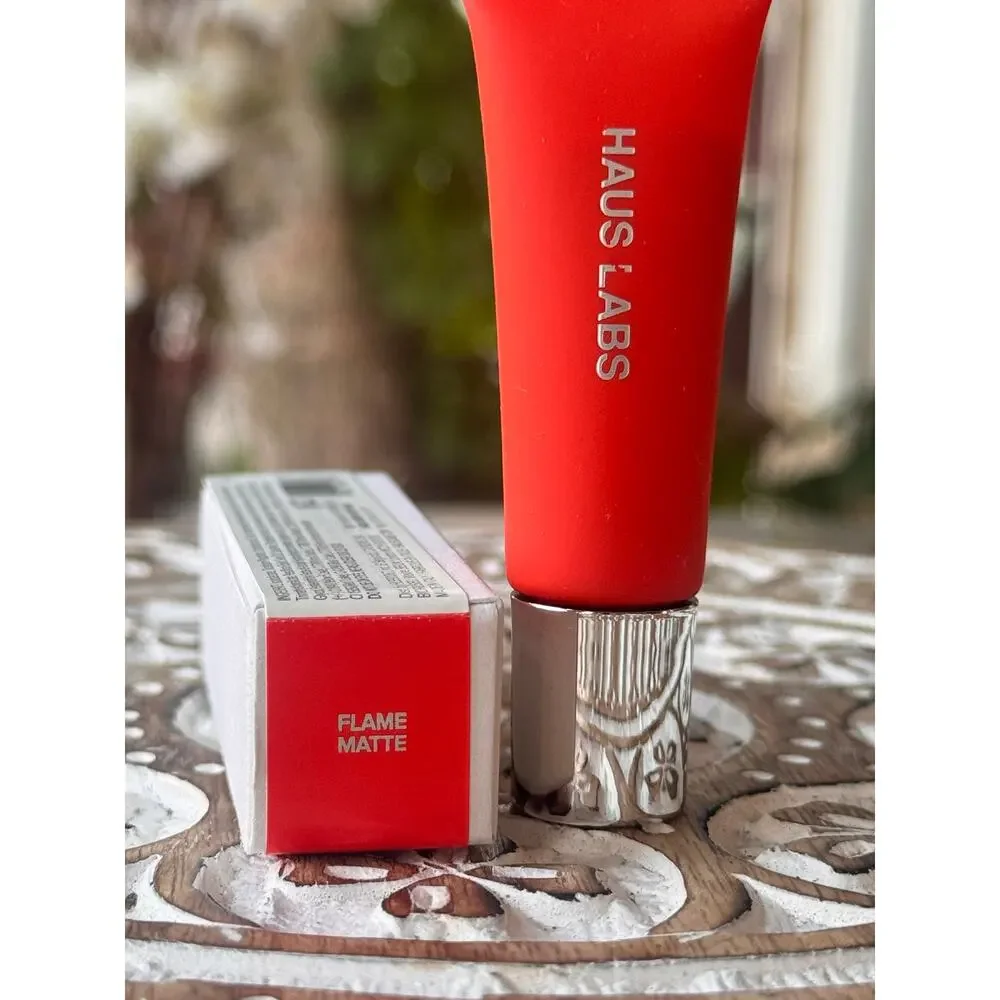 Haus Labs by Lady Gaga Hy-Power Pigment Paint Flame Matte Red 0.25 oz